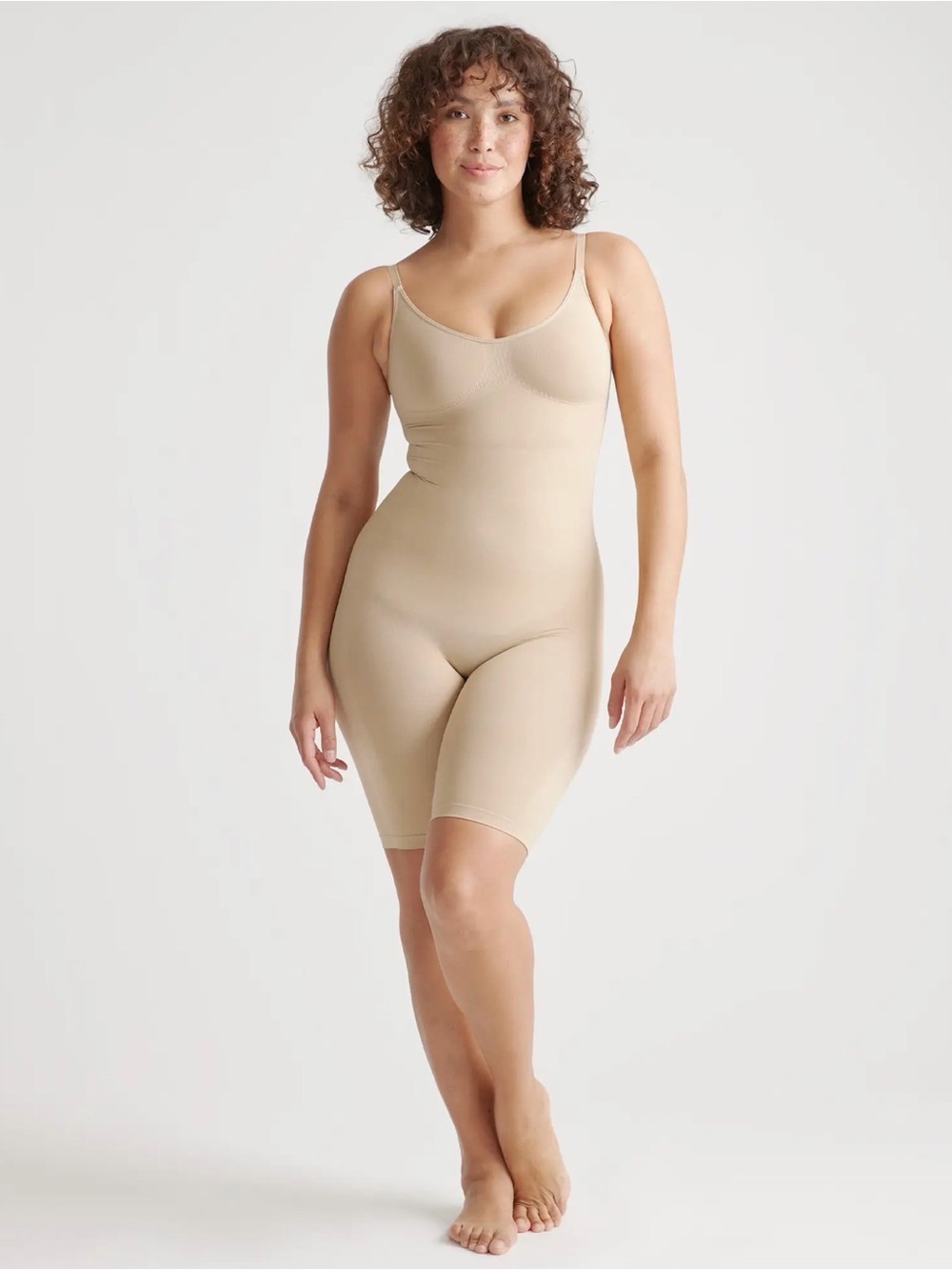 Quince — Sculpting Mid-Thigh Bodysuit *see description*